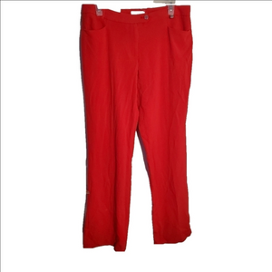 Calvin Klein Modern Fit Red Dress Pants